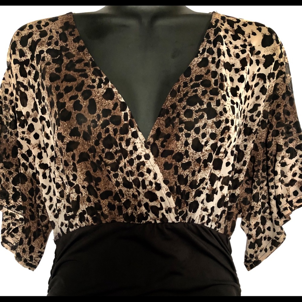 Leopard Print Blouse